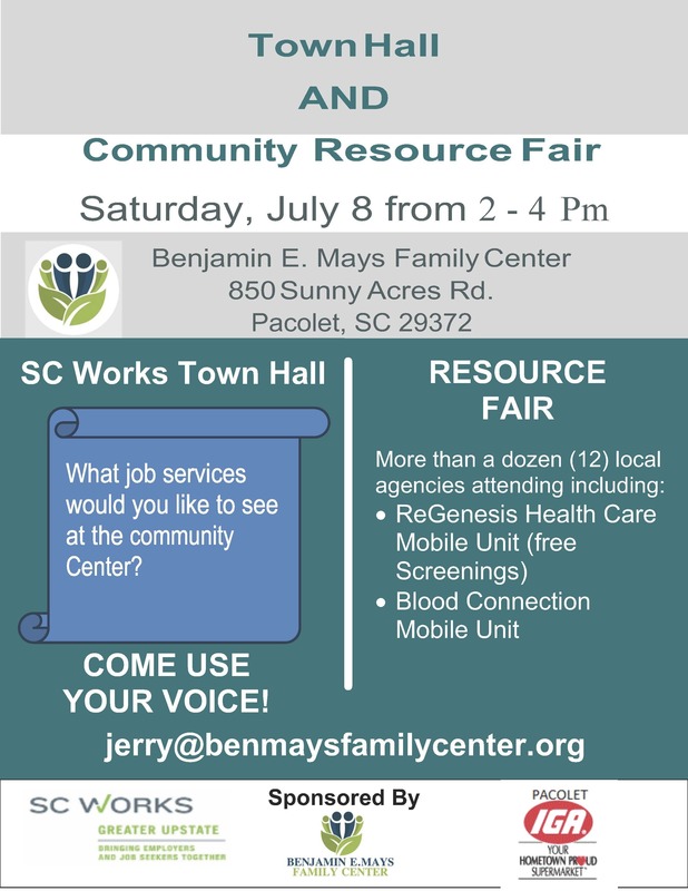 Town Hall and Resource Fair